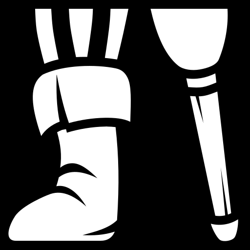 wooden-pegleg icon