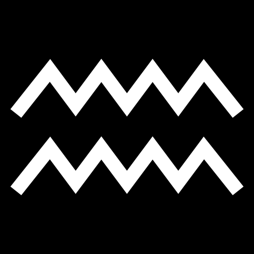 zigzag-hieroglyph icon