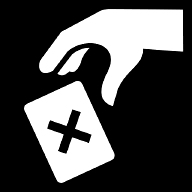 card-discard icon