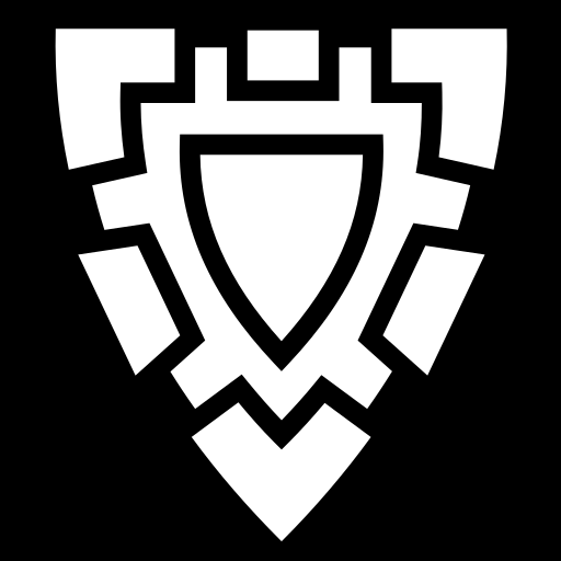 bordered-shield icon