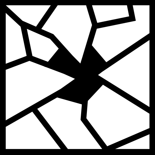 cracked-glass icon