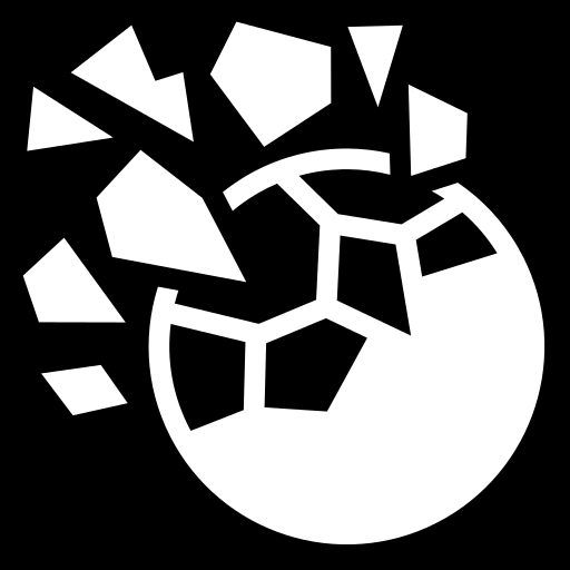 crumbling-ball icon