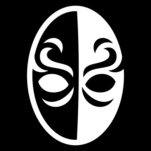 curly-mask icon