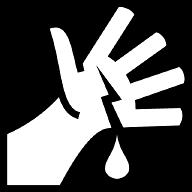 cut-palm icon
