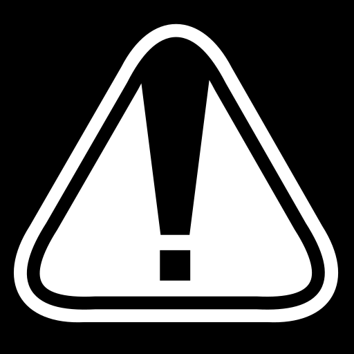 hazard-sign icon