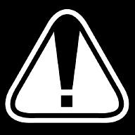 hazard-sign icon