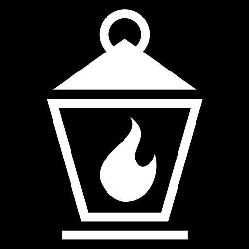 lantern-flame icon