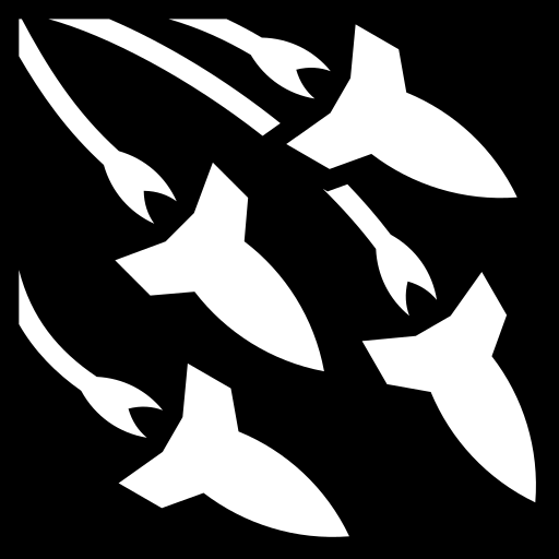 missile-swarm icon