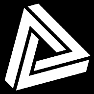 moebius-triangle icon