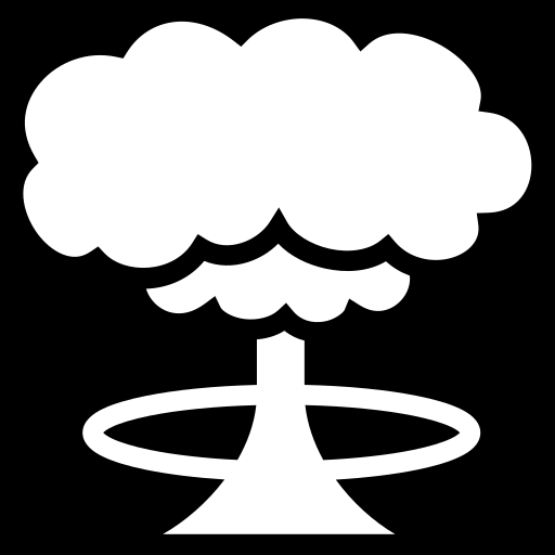 mushroom-cloud icon