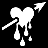 pierced-heart icon