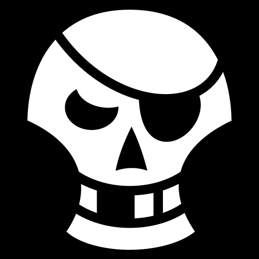 pirate-skull icon