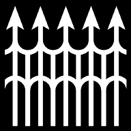 spiked-fence icon
