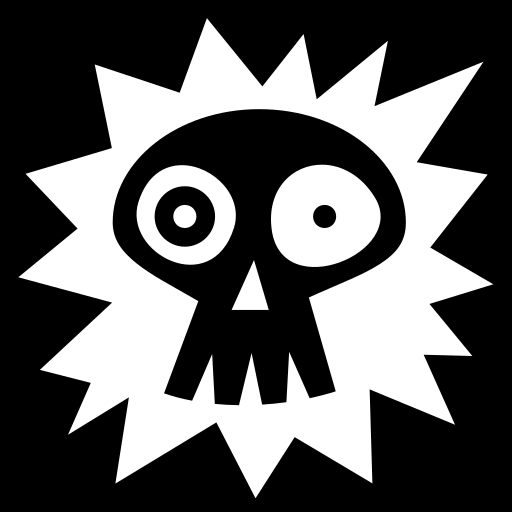 surprised-skull icon
