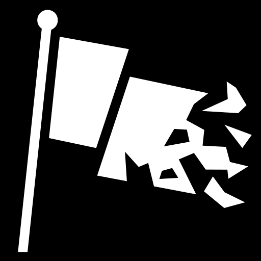 tattered-banner icon