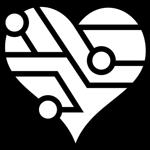 techno-heart icon