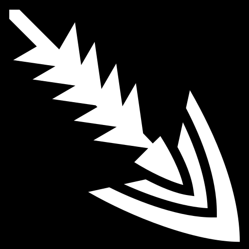 thorned-arrow icon