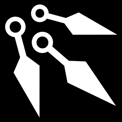 thrown-daggers icon
