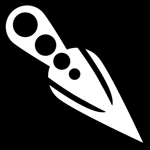 thrown-knife icon