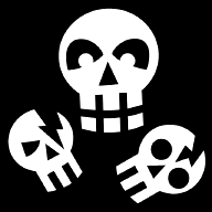 triple-skulls icon