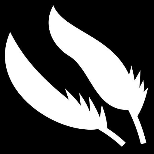 two-feathers icon