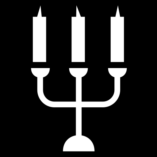 unlit-candelabra icon