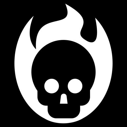 burning-skull icon