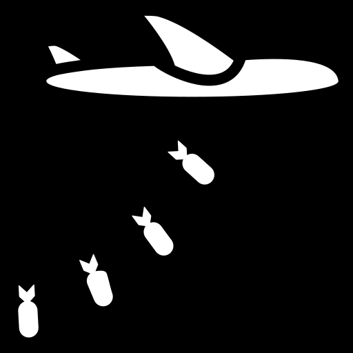 carpet-bombing icon