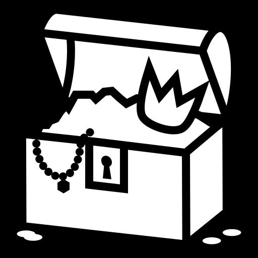 open-treasure-chest icon