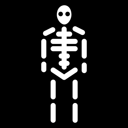 skeleton icon