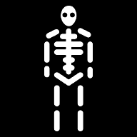 skeleton icon