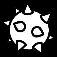 spiked-ball icon