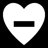 heart-minus icon